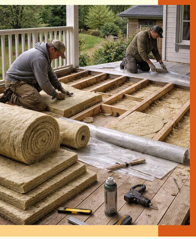 Утепление террасы в Гае от 4270 руб./м2 — утеплить террасу под ключ | ТепломастерГай