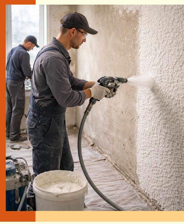 Утепление стен жидкой теплоизоляцией в Гае для квартир и домов