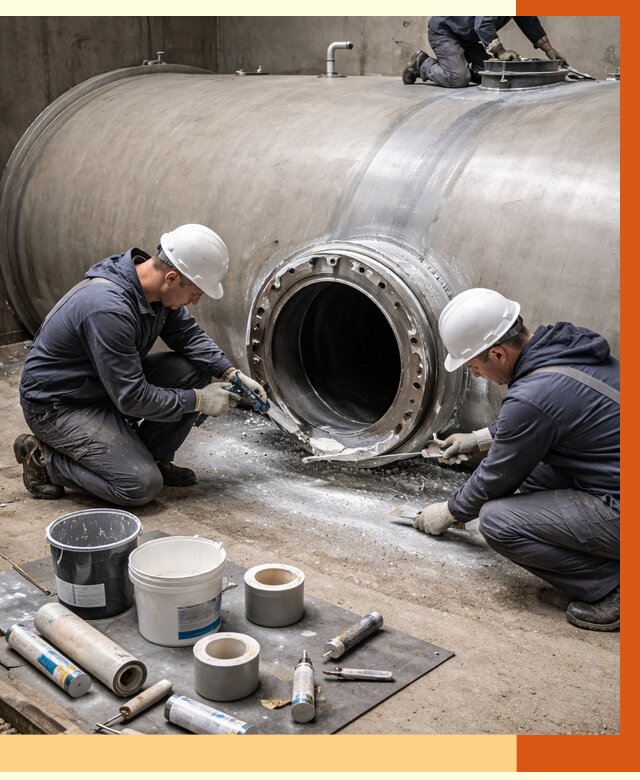 Гидроизоляция резервуара с топливом в Гае от 76245 руб. под ключ | ТепломастерГай