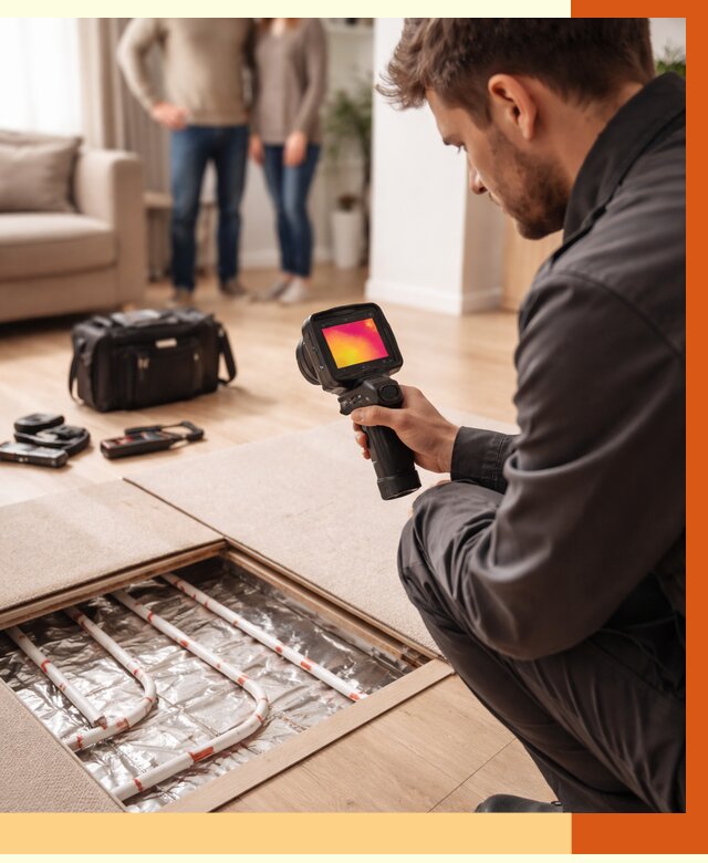 Тепловизионное обследование теплого пола в Гае от 4575 руб. — ТепломастерГай